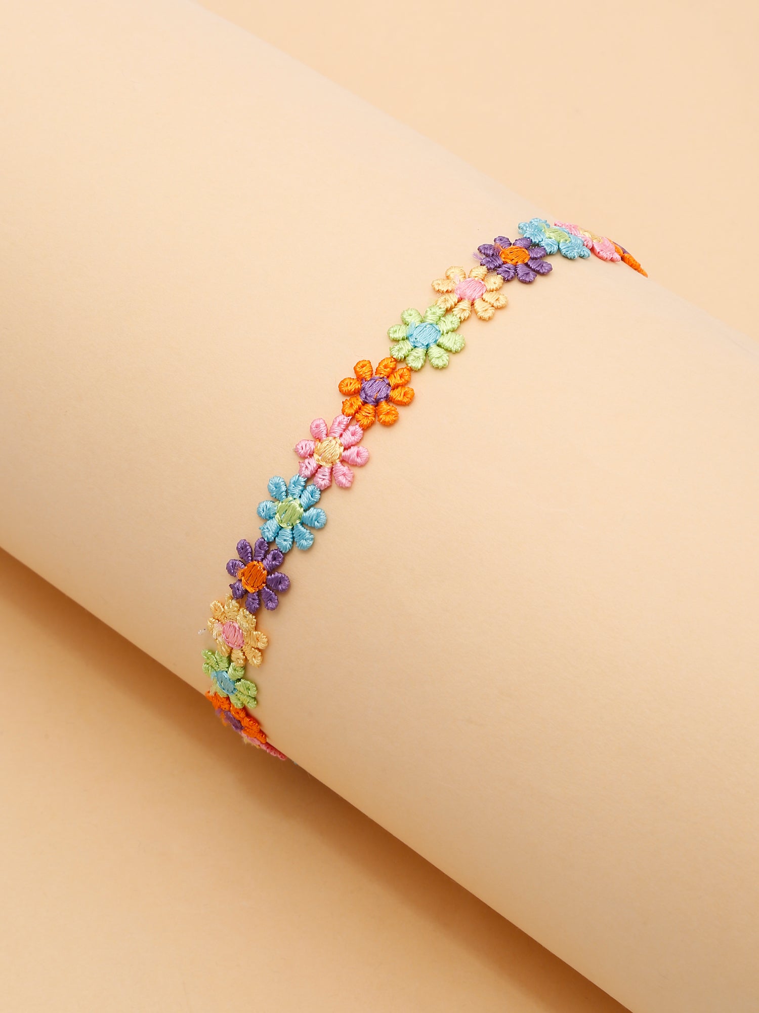 Pastel Floral Choker