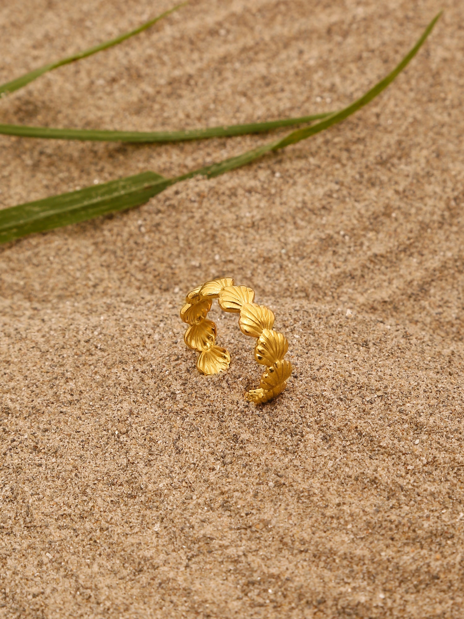 Starfish & Seashell Cuff Bangle