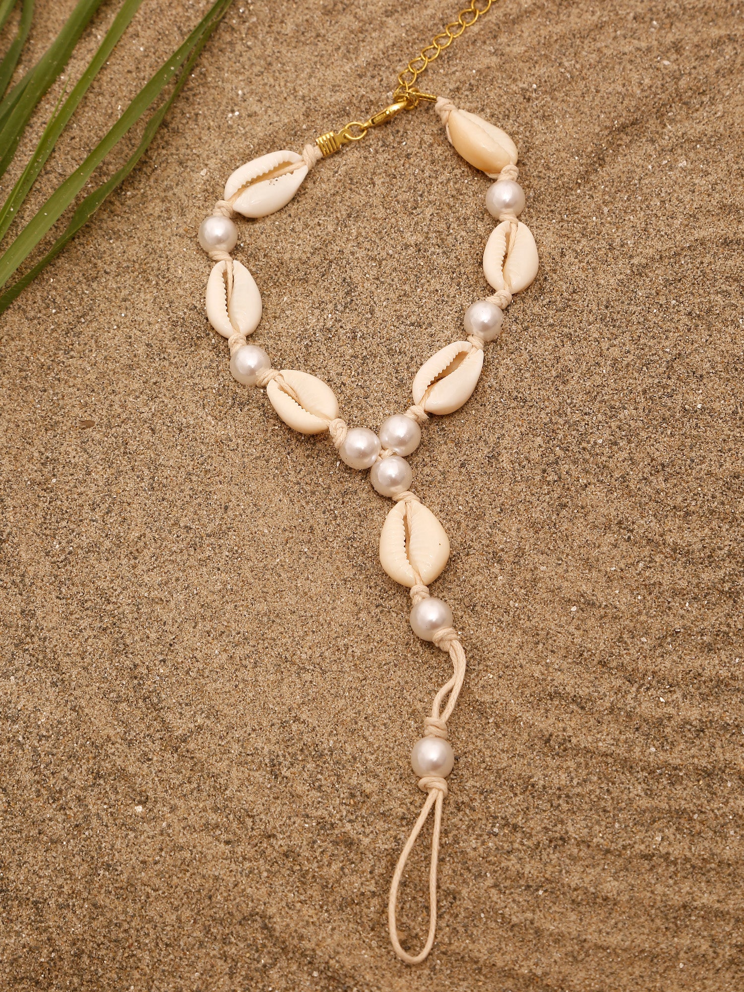 Cowrie Shell Chain Anklet