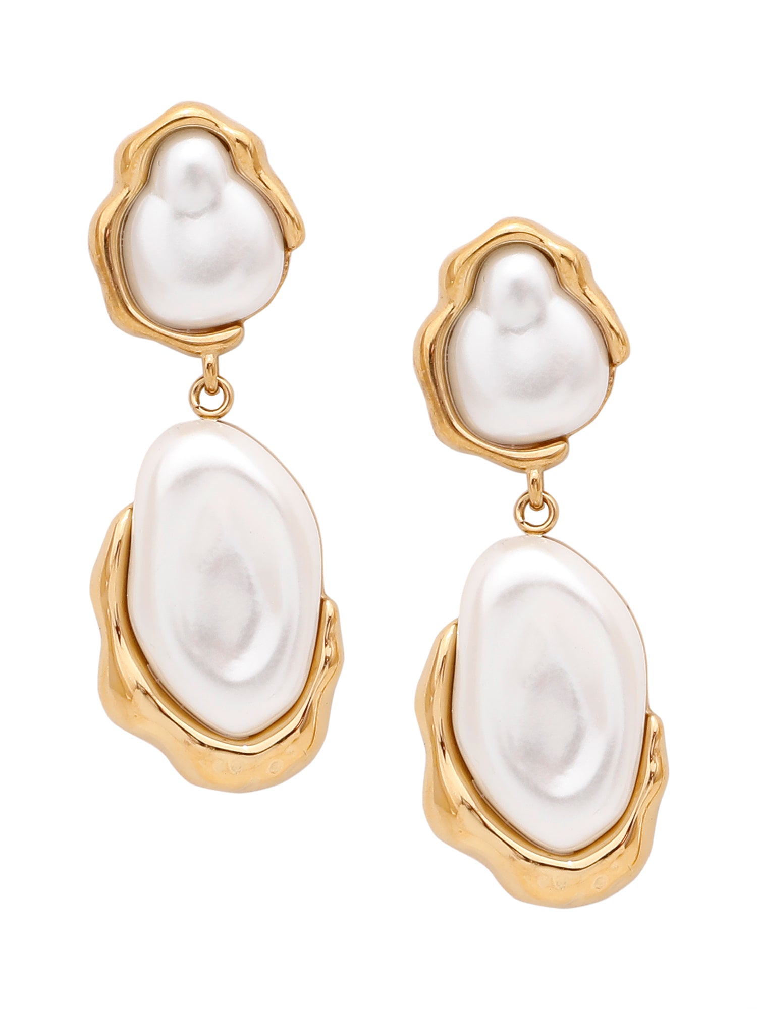 Uworld 1 Pair of Women’s Vintage Pearl Stud Earrings