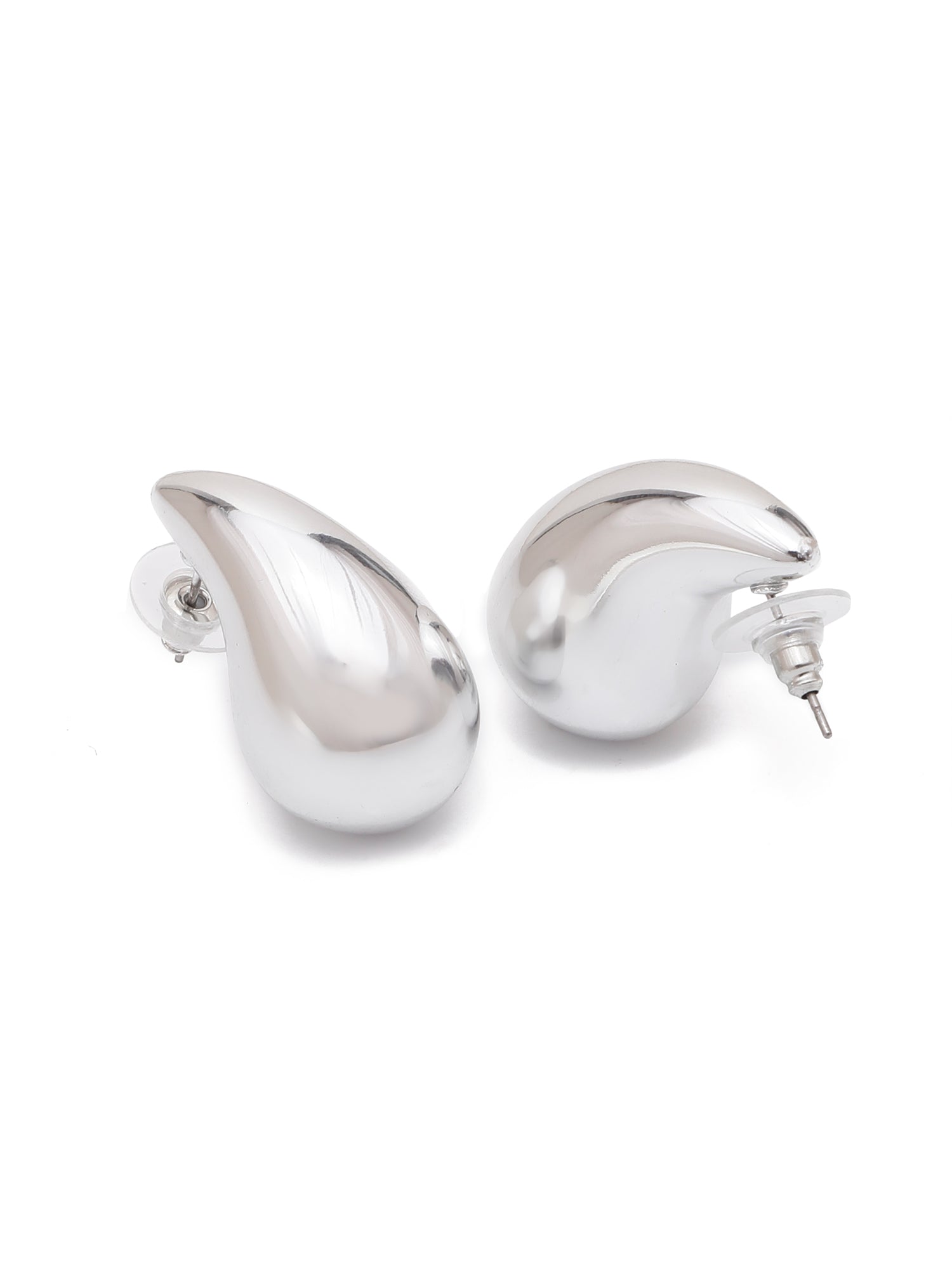 Sculpted Elegance: 2 Pairs Water Drop Earrings for Women