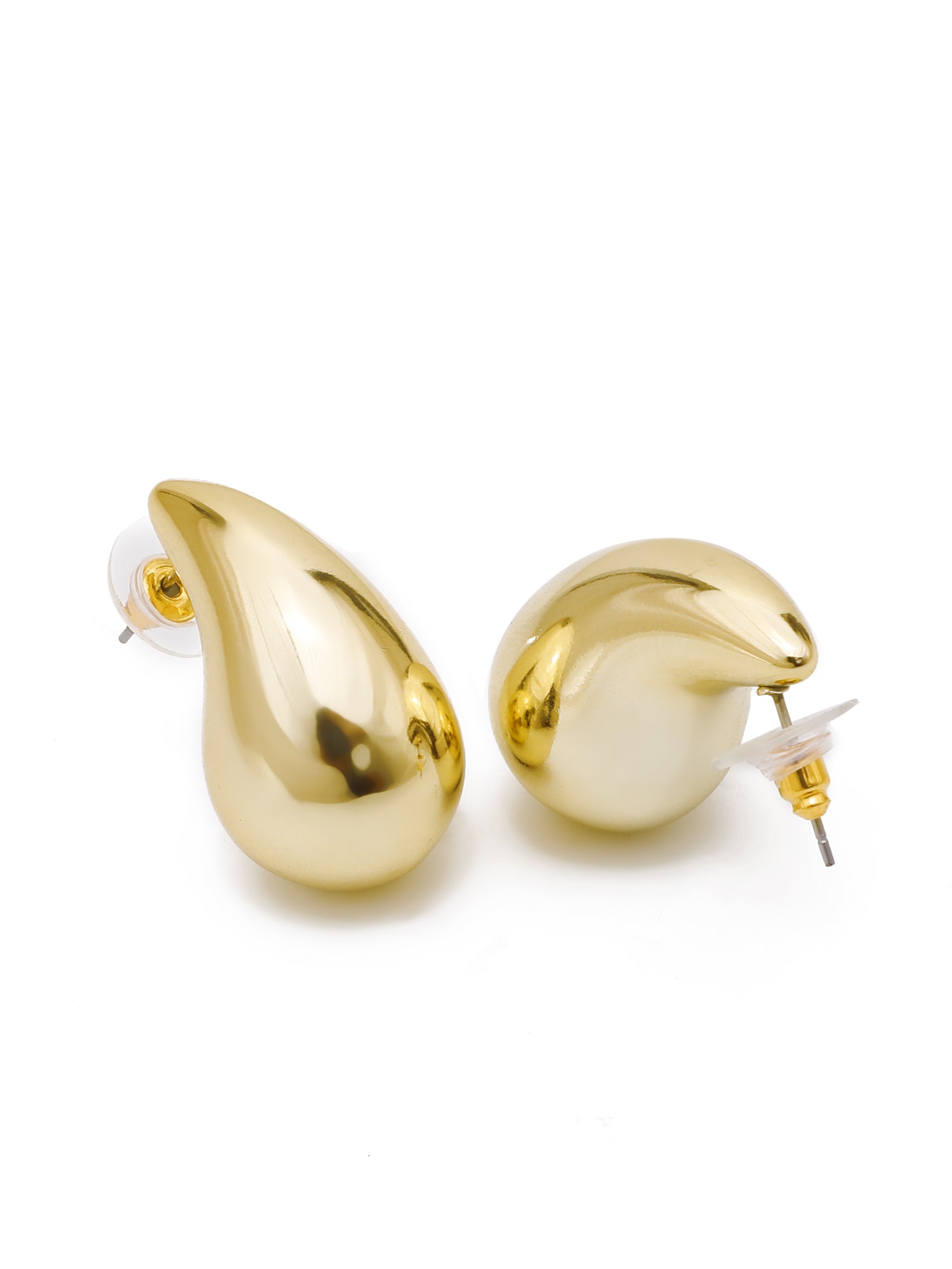 Sculpted Elegance: 2 Pairs Water Drop Earrings for Women