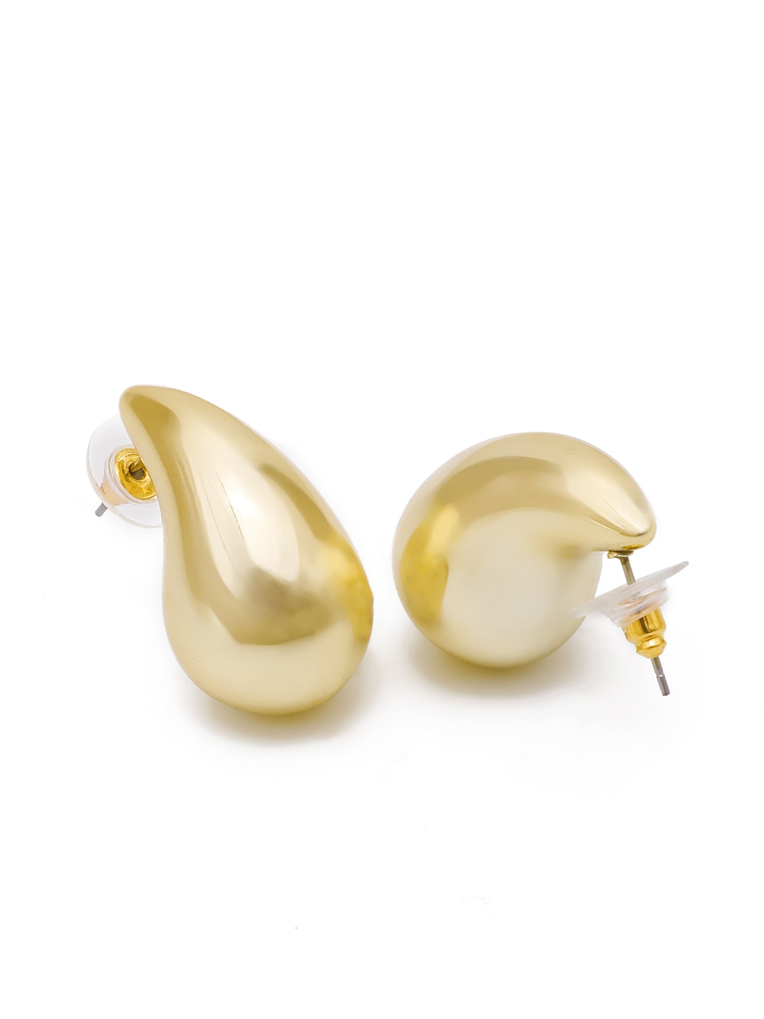 Sculpted Elegance: 2 Pairs Water Drop Earrings for Women