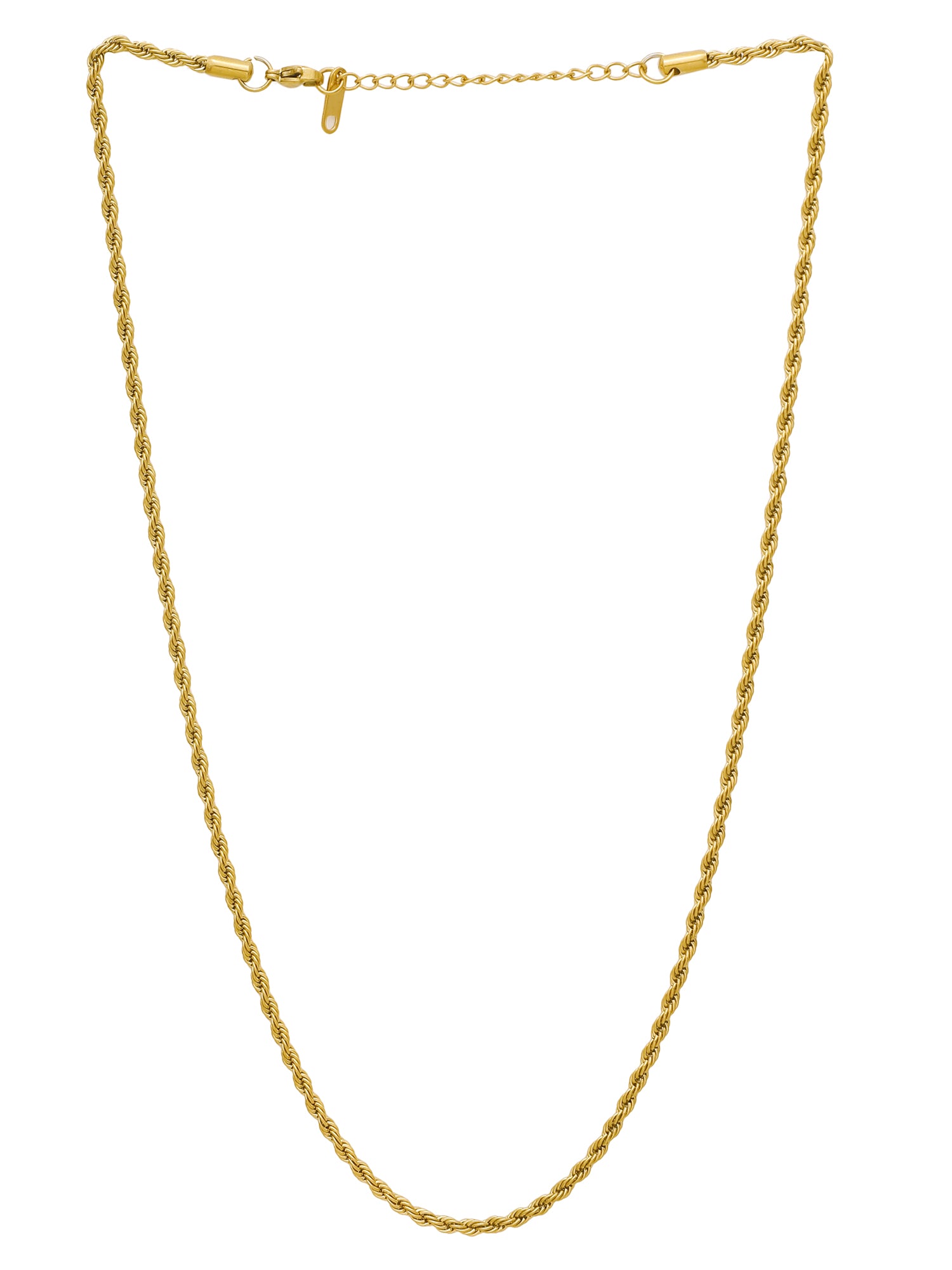 3pcs 18K Gold Plated Minimalist Chain Necklace