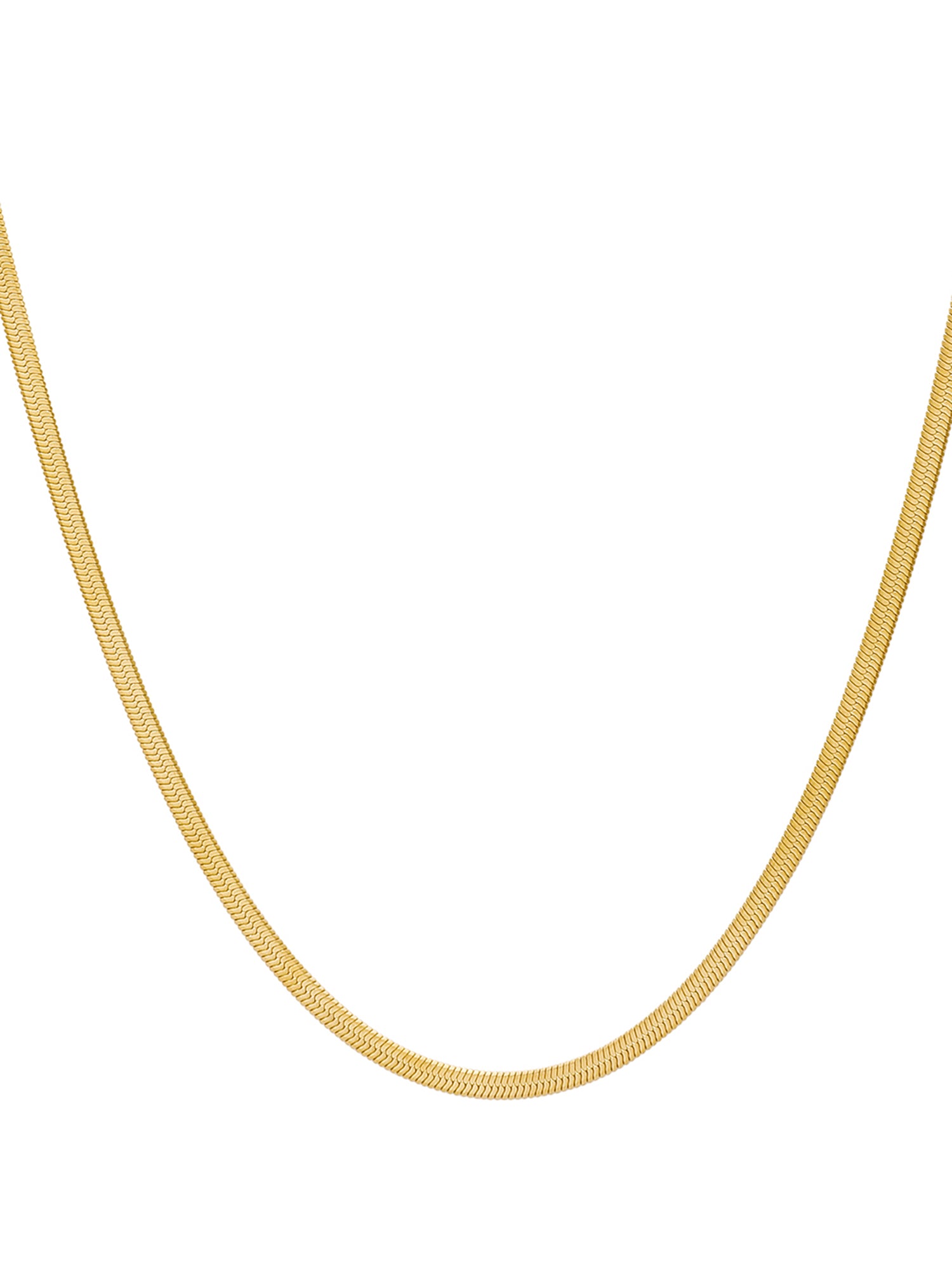 3pcs 18K Gold Plated Minimalist Chain Necklace