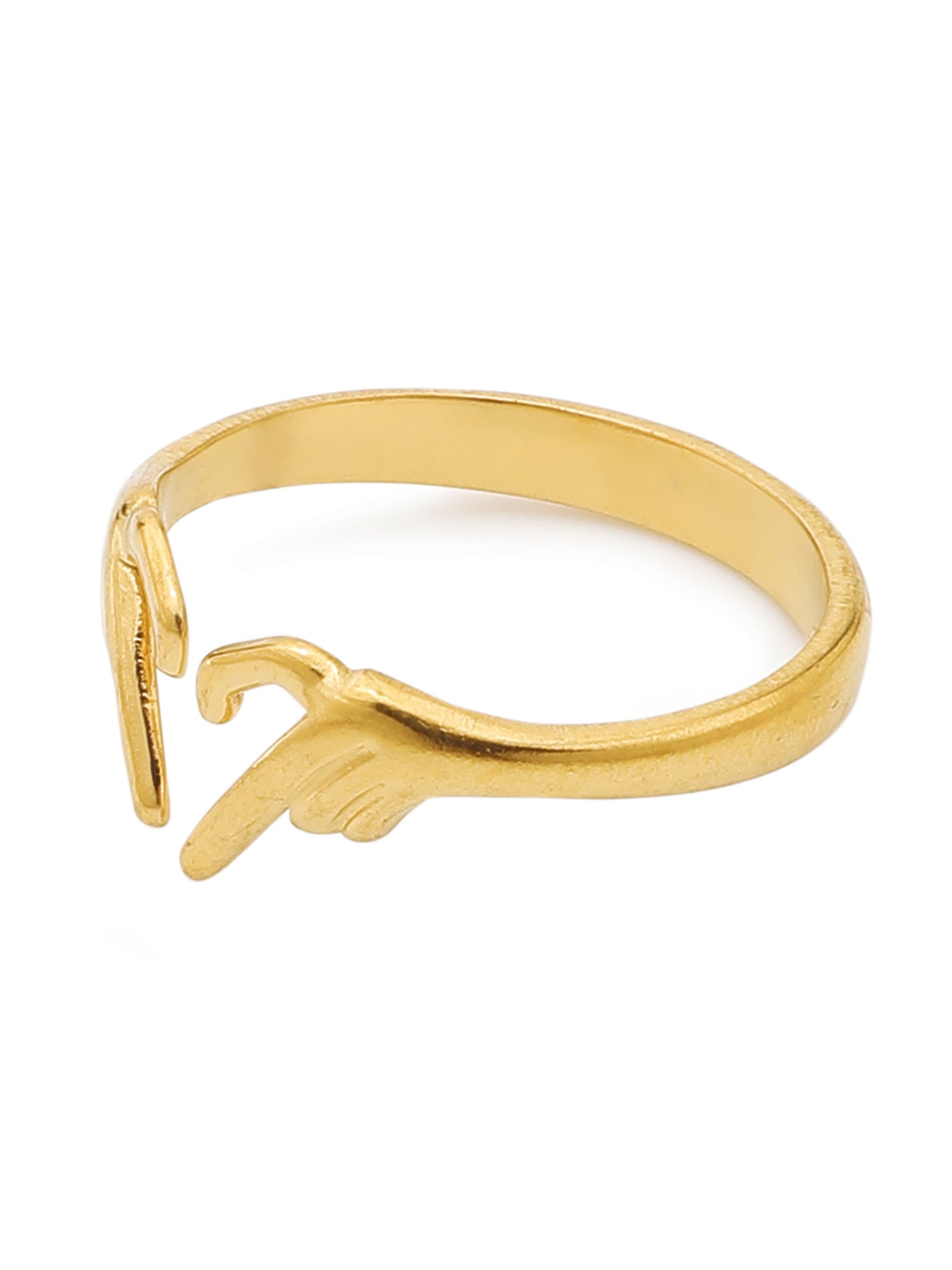 Heart Adjustable Open Ring