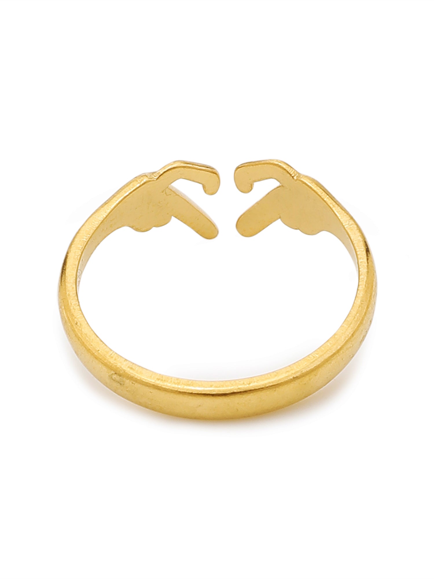 Heart Adjustable Open Ring
