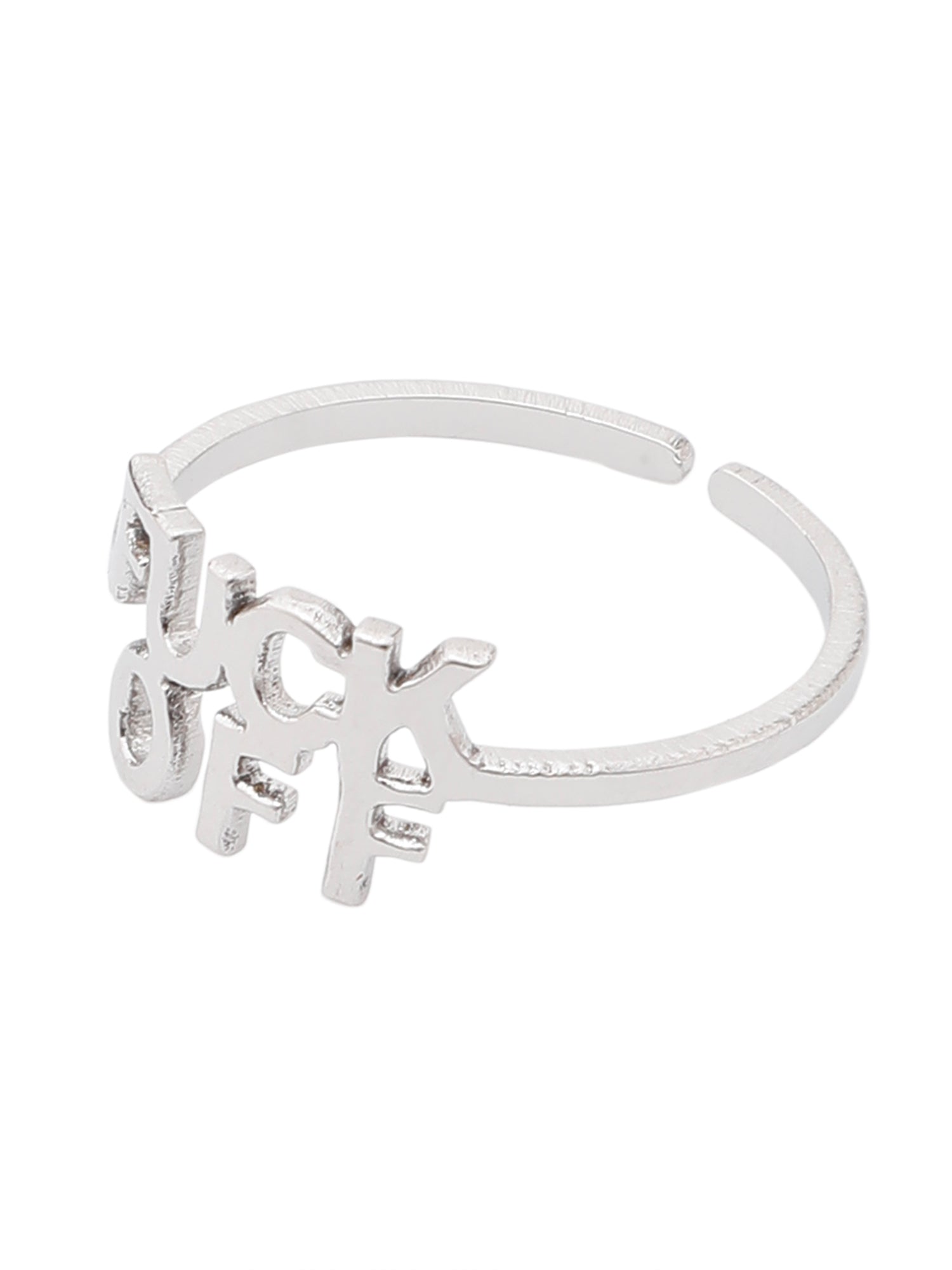 Punk Letter Ring
