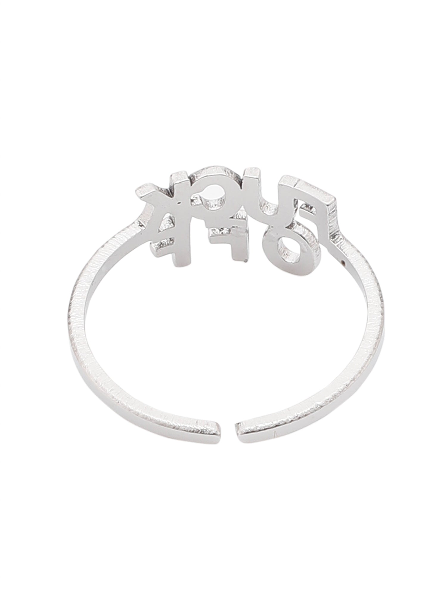 Punk Letter Ring