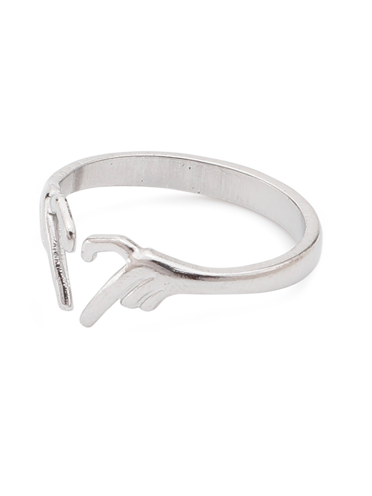 Heart Adjustable Open Ring