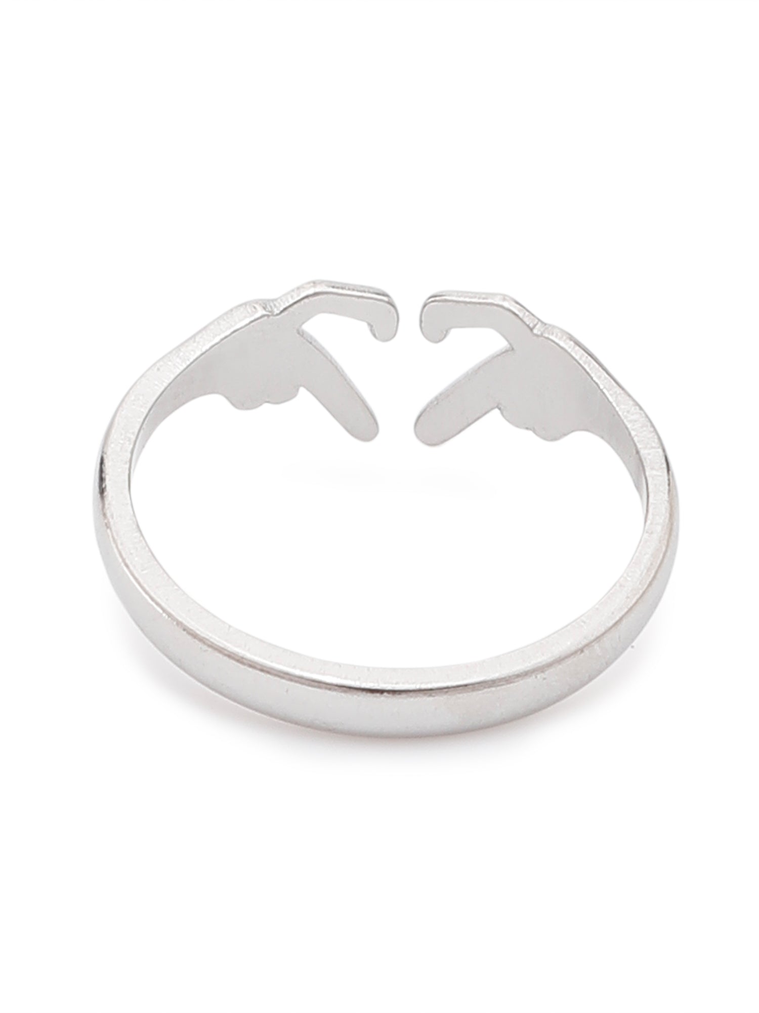 Heart Adjustable Open Ring