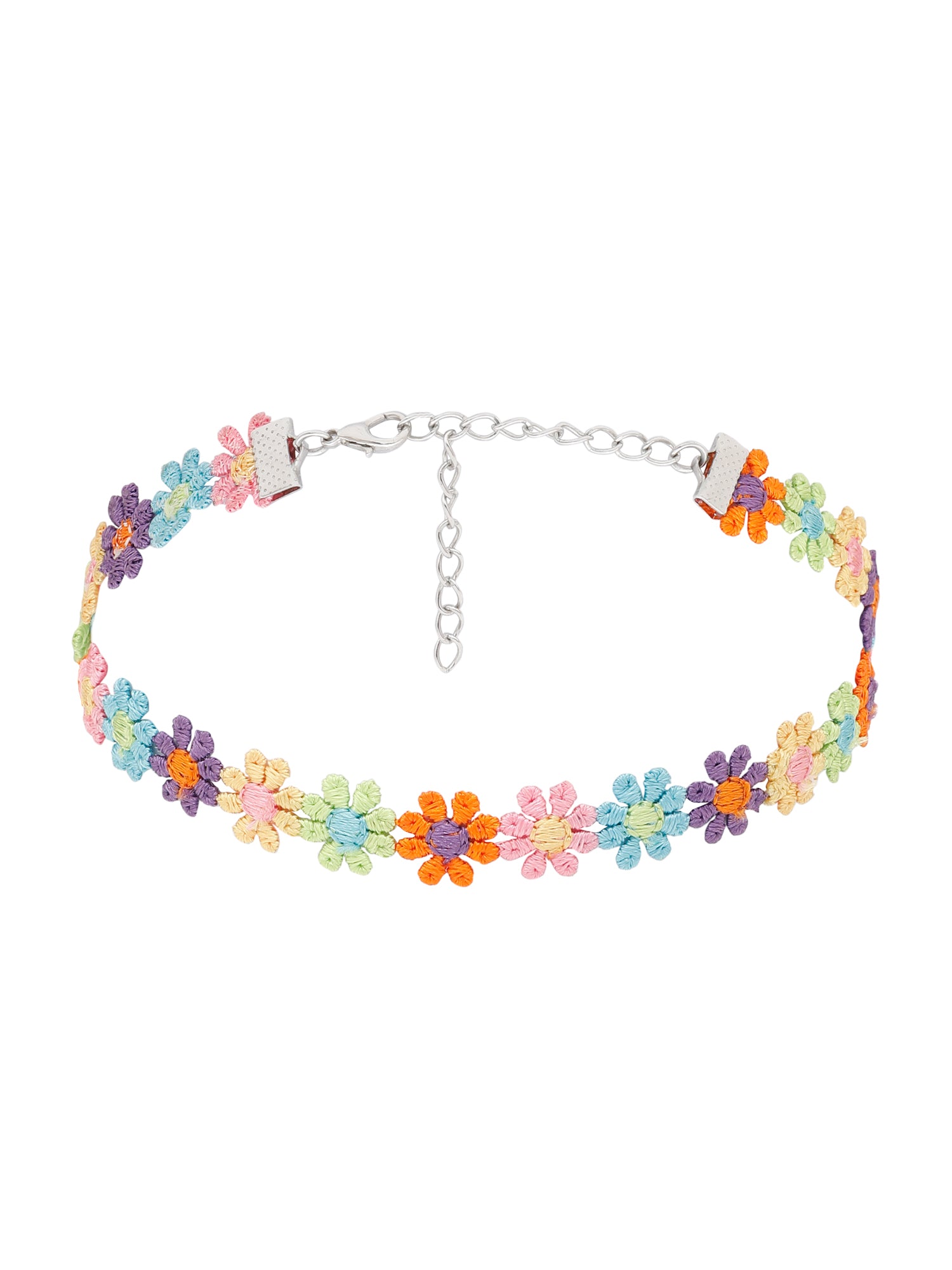 Pastel Floral Choker