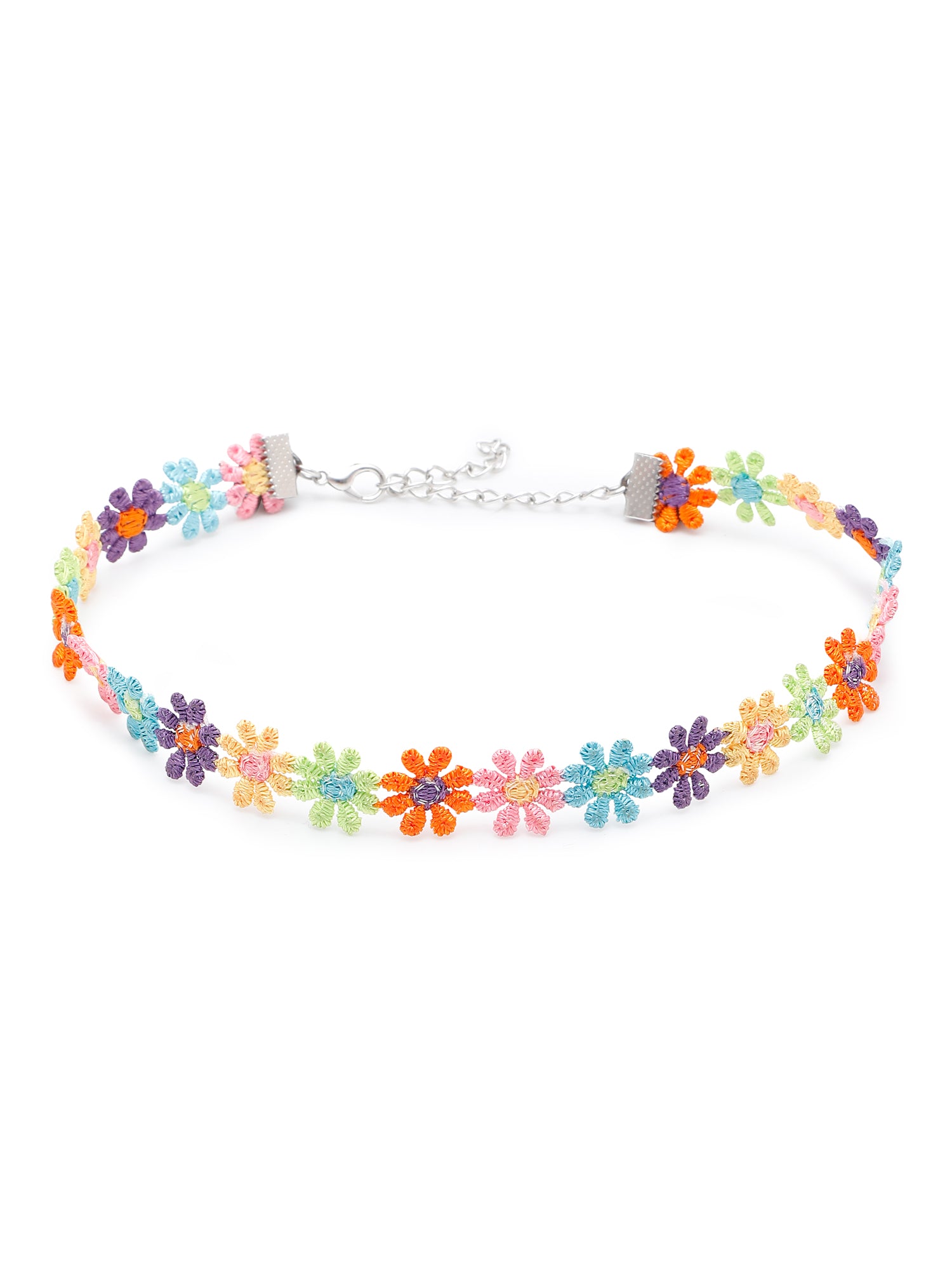 Pastel Floral Choker
