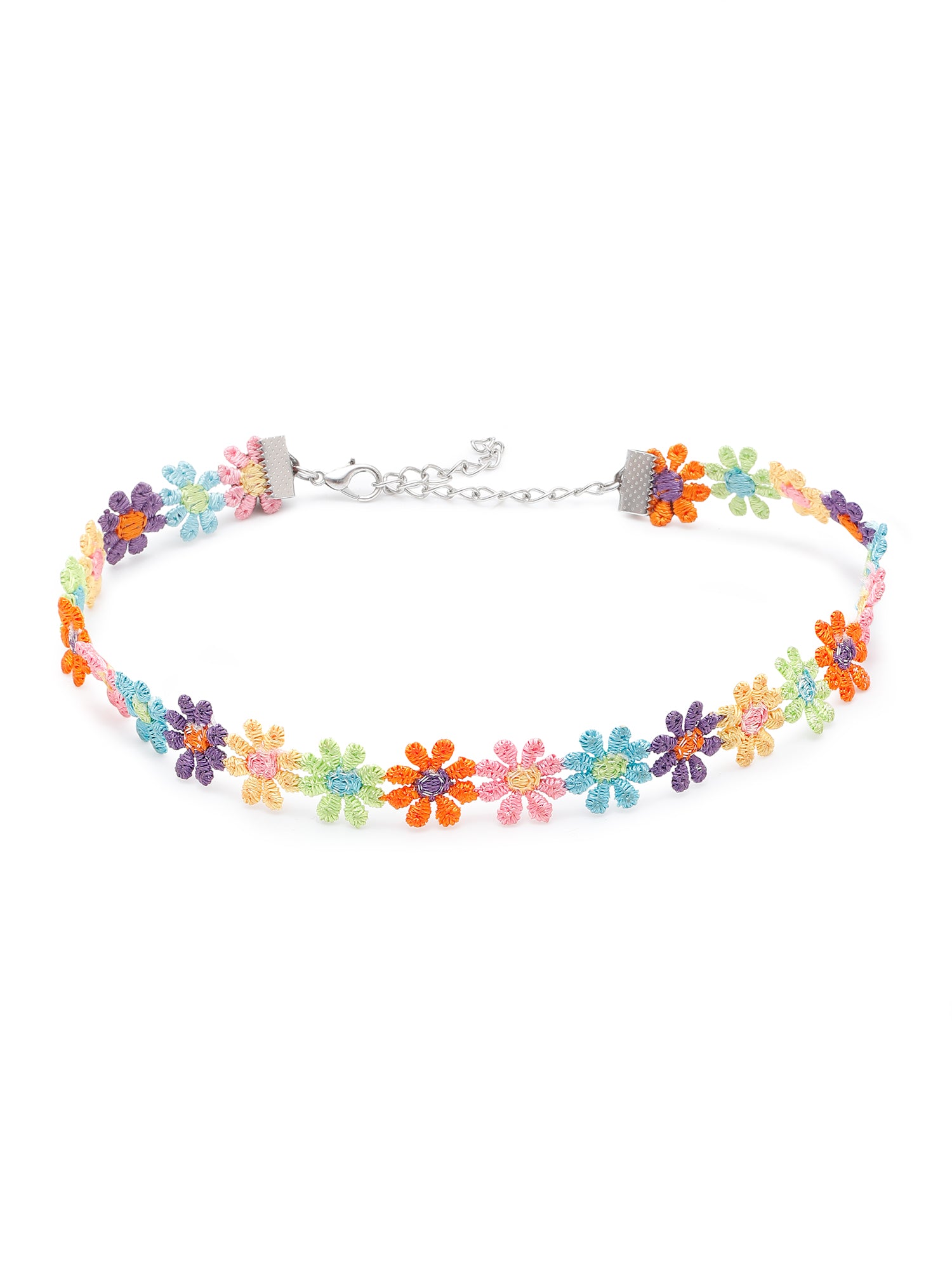 Pastel Floral Choker