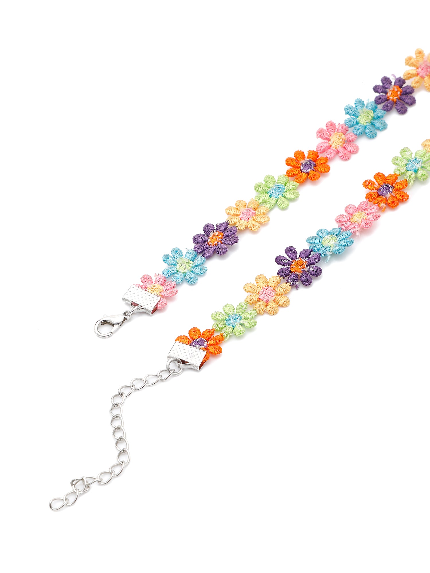 Pastel Floral Choker