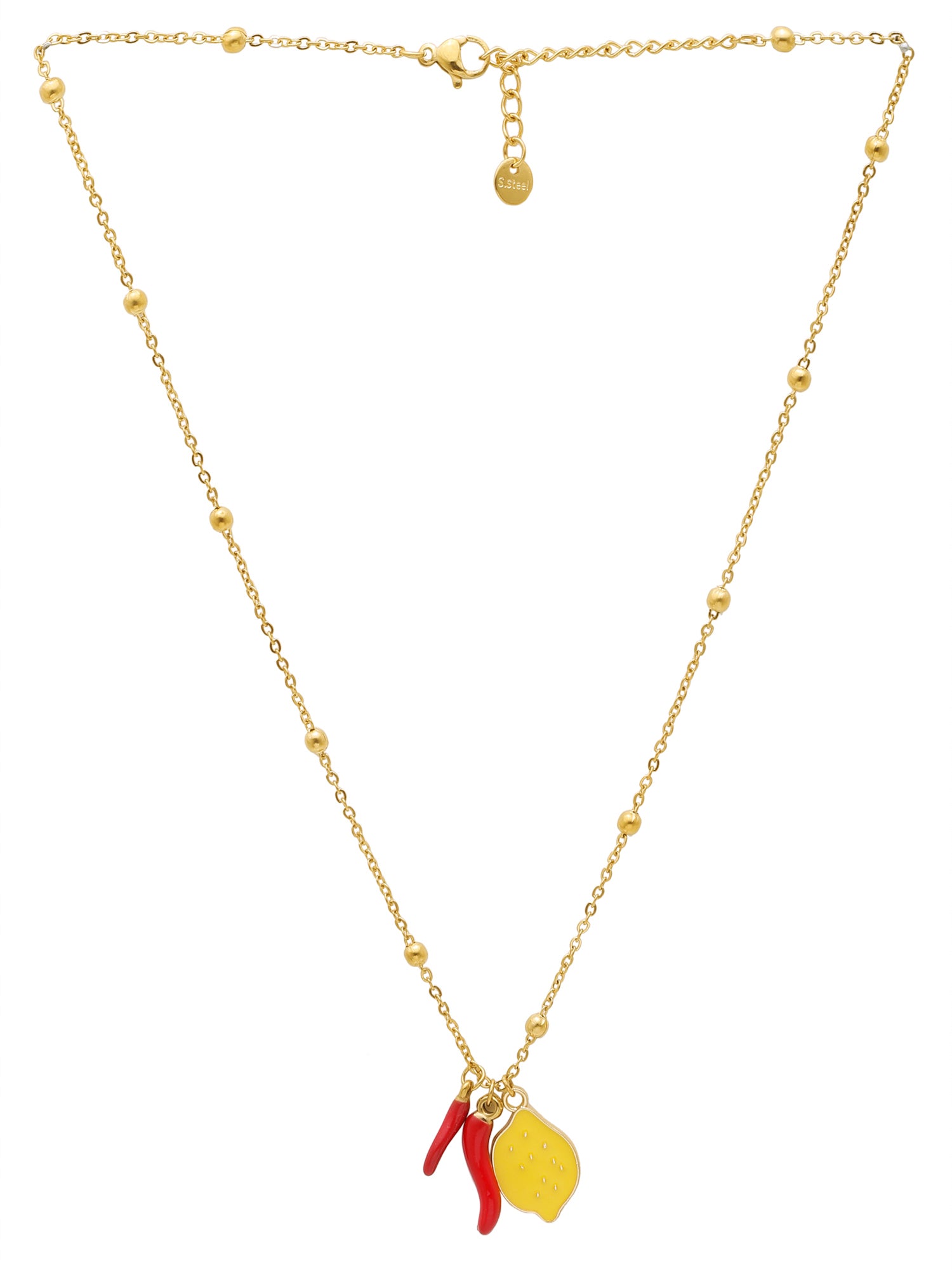 Chili Charm Pendant Necklace