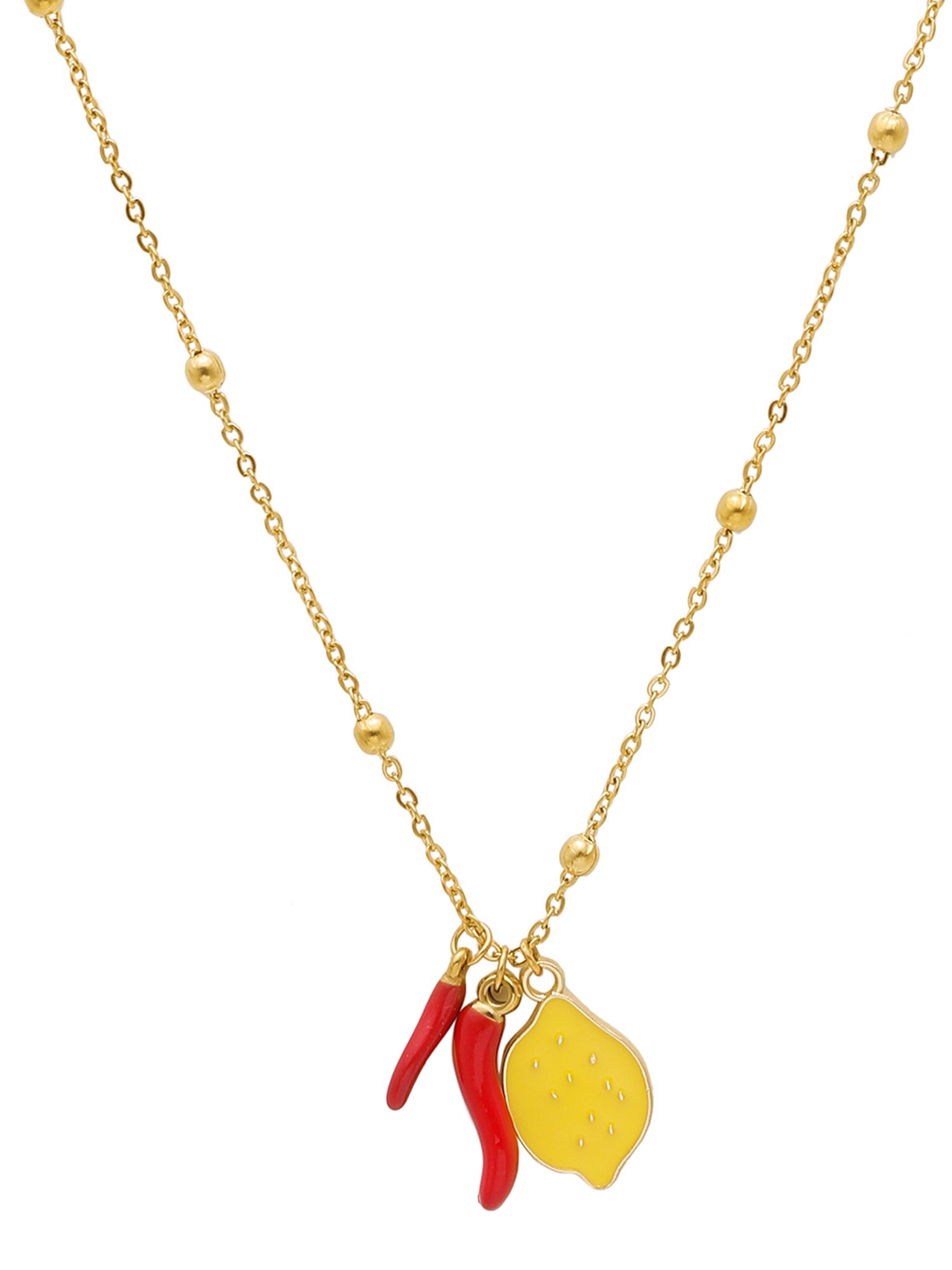 Chili Charm Pendant Necklace
