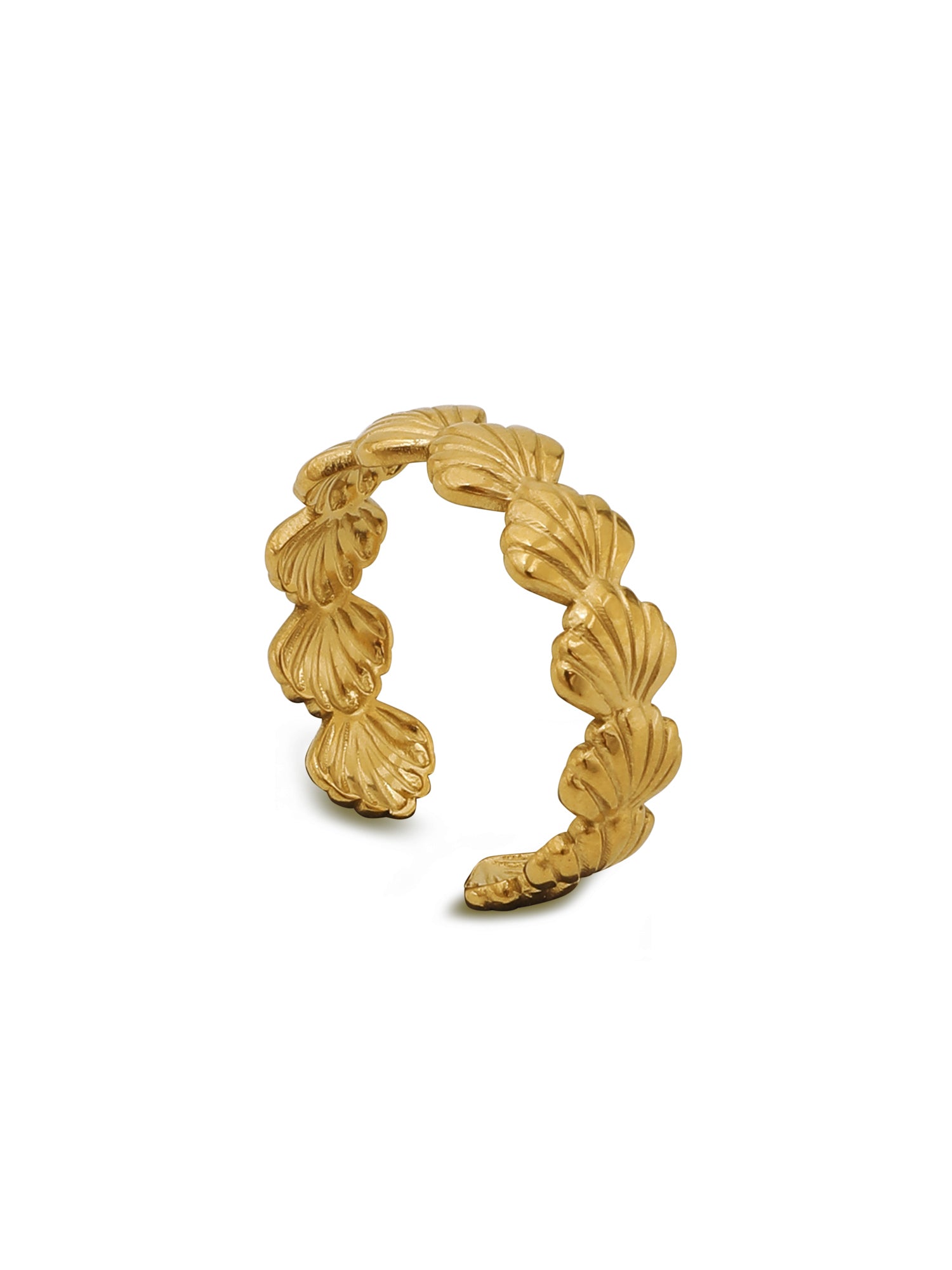 Starfish & Seashell Cuff Bangle
