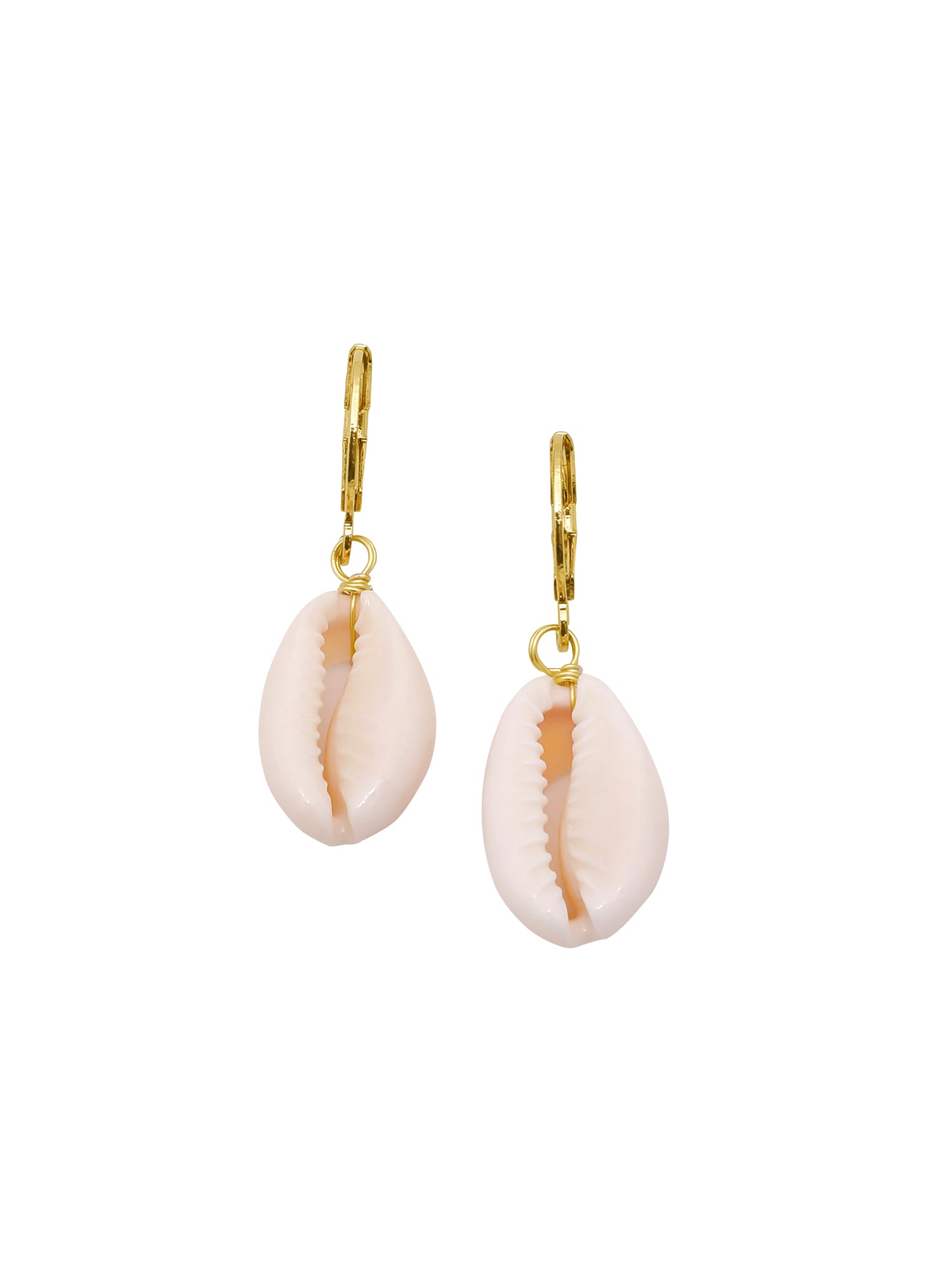 Puka Shell Drop Earrings