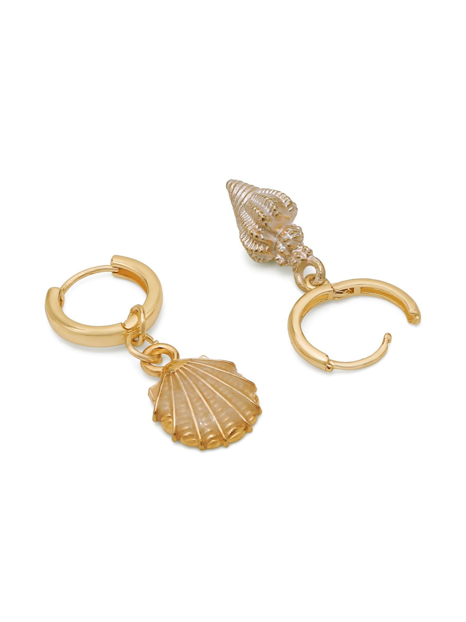 Beige color Drop Ear Ring set