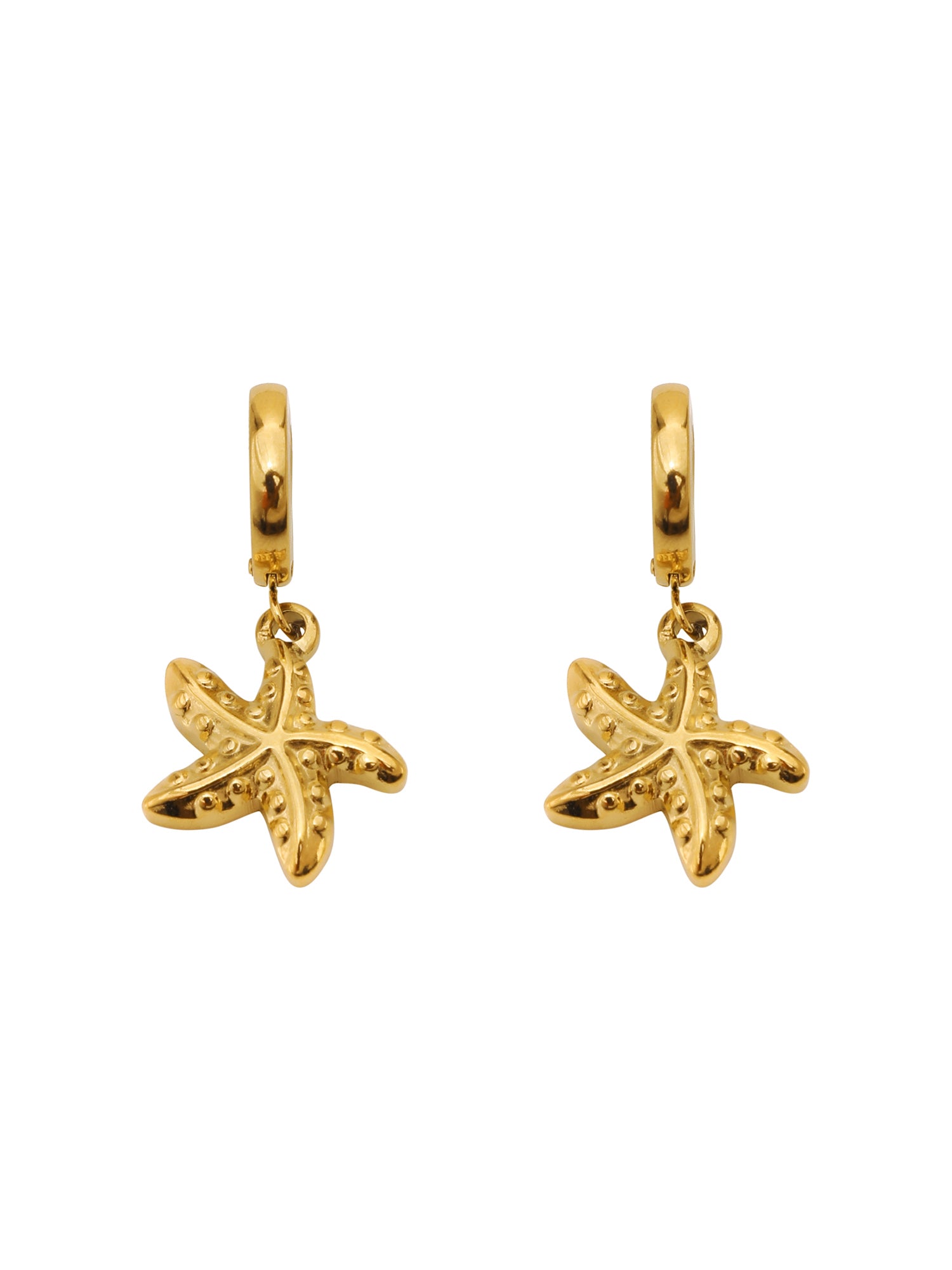 MamacitaSlay Dual-Tone Flower Layered Hoop Earrings