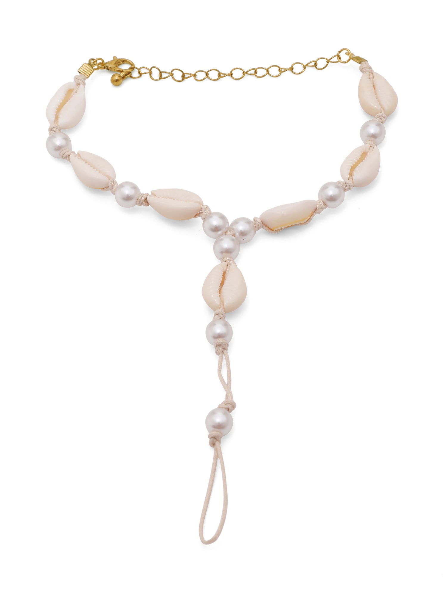Cowrie Shell Chain Anklet