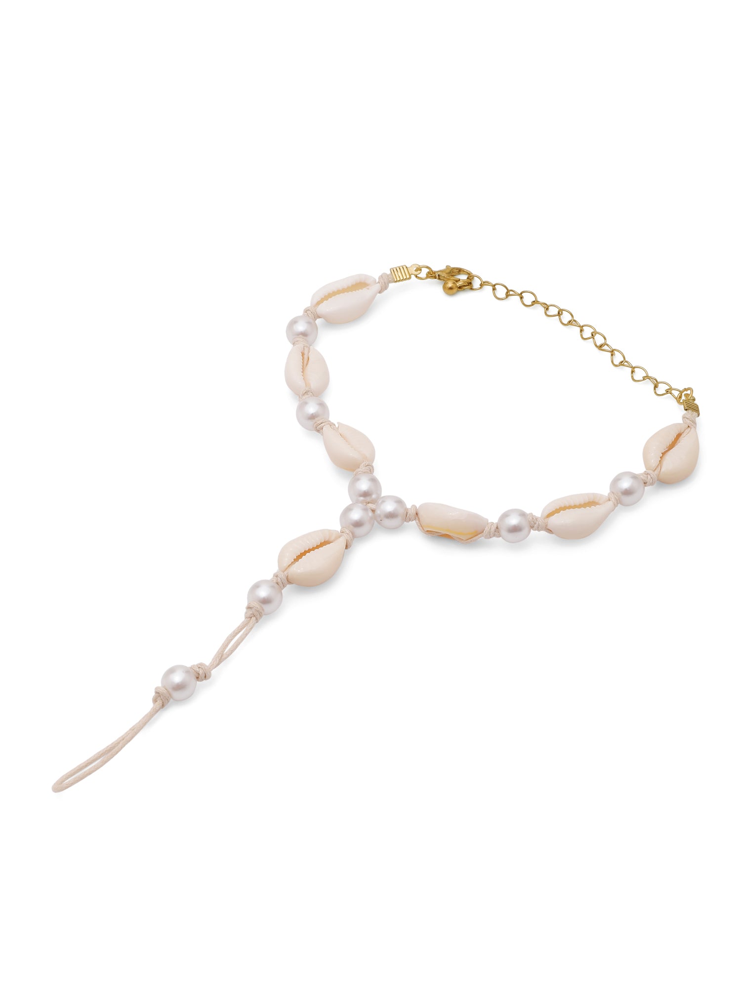 Cowrie Shell Chain Anklet